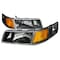 Spec-D Tuning 98-02 Mercury Gr& Marquis Euro Hdlghts w/ Corner Lts, 2LCLH-GMAR99JM-EU 2LCLH-GMAR99JM-EU - alternate 1